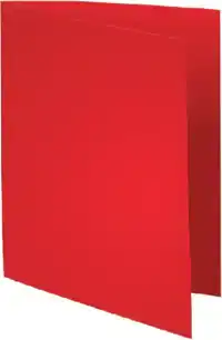 VOUWMAP EXACOMPTA FOREVER A4 170GR ROOD