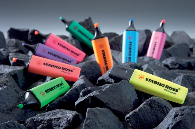 MARKEERSTIFT STABILO BOSS 70/24 GEEL