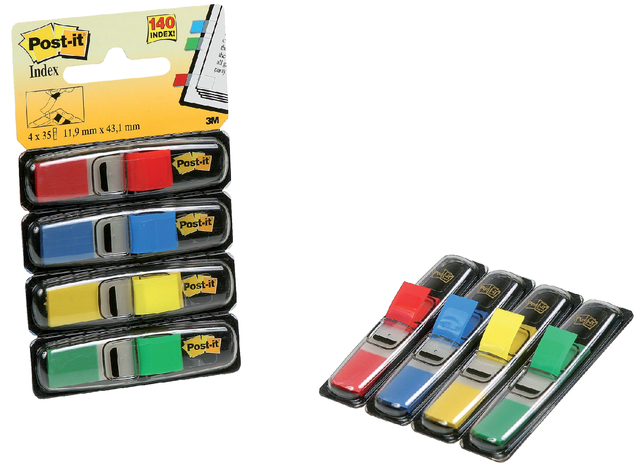 INDEXTABS POST-IT 6834 11.9X4.1MM