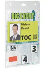 BADGE DURABLE EVENEMENTEN A6 ZONDER