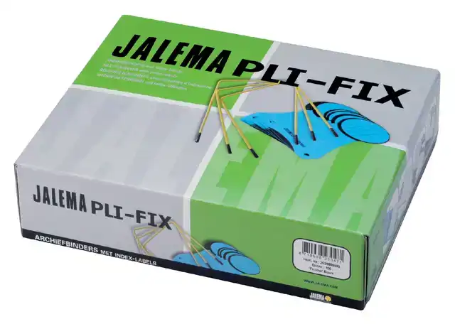 ARCHIEFBINDER JALEMA PLI-FIX GEEL