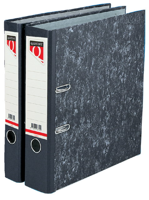 ORDNER QUANTORE A4 50MM KARTON GEWOLKT