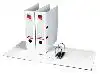 ORDNER QUANTORE A4 80MM PP WT