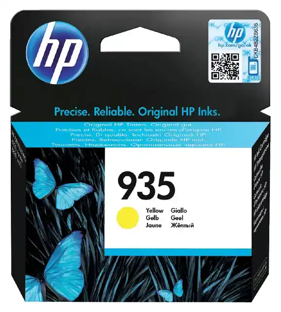 INKTCARTRIDGE HP C2P22AE 935 GEEL