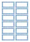 ETIKET HERMA 3742 KEUKEN BLAUW