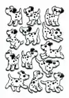 ETIKET HERMA 6661 DALMATIÃ«RS FOAM