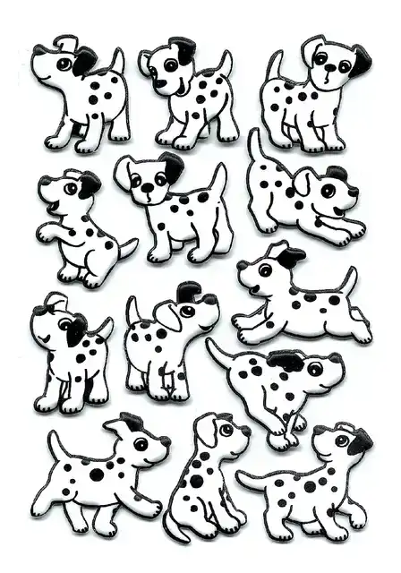 ETIKET HERMA 6661 DALMATIÃ«RS FOAM