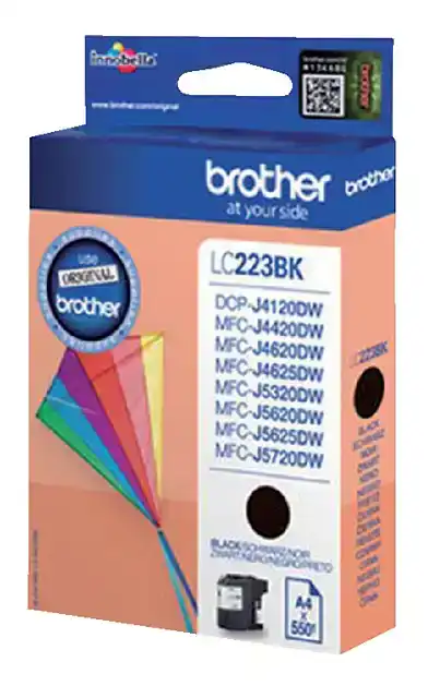 INKTCARTRIDGE BROTHER LC-223BK ZWART