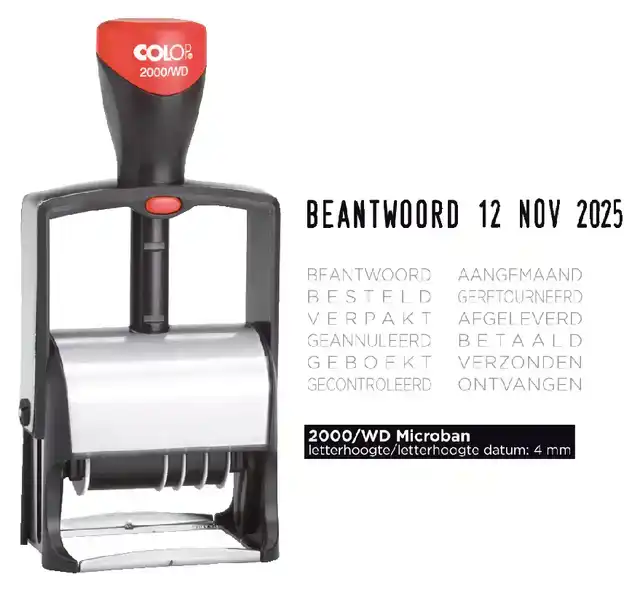 STEMPEL COLOP HEAVY DUTY 2000WD 12