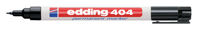 VILTSTIFT EDDING 404 ROND 0.75MM ZWART