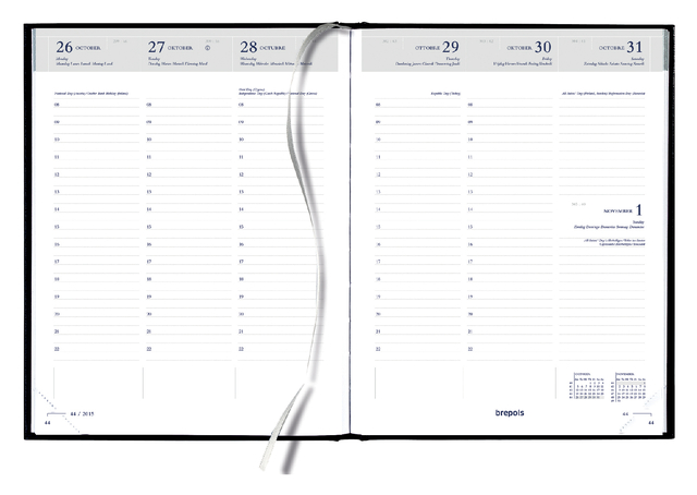 WEEKAGENDA 2025 QUA 7DAG/2PAG 172X240MM