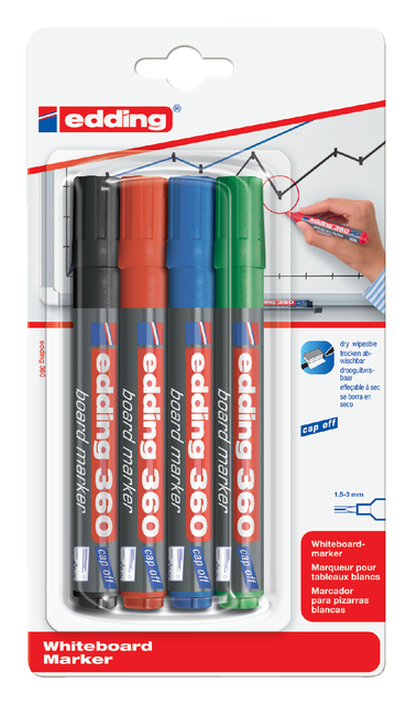 WHITEBOARDMARKER EDDING 360 ROND