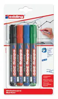 WHITEBOARDMARKER EDDING 360 ROND