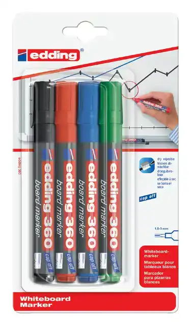 WHITEBOARDMARKER EDDING 360 ROND