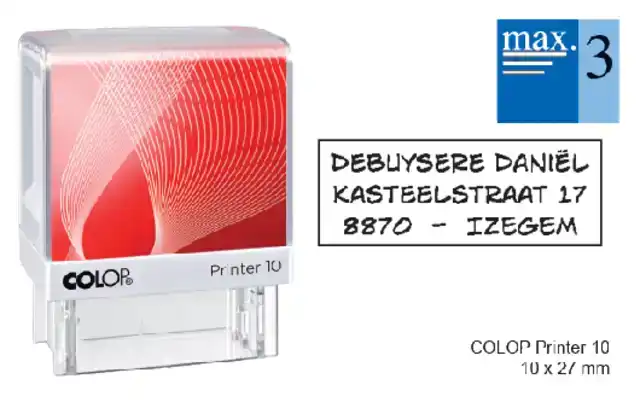 TEKSTSTEMPEL COLOP PRINTER 10