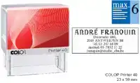 TEKSTSTEMPEL COLOP PRINTER 40