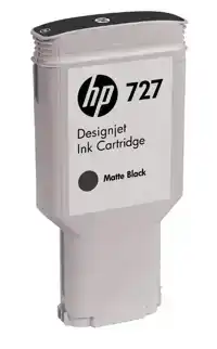 INKTCARTRIDGE HP C1Q12A 727 MAT ZWART