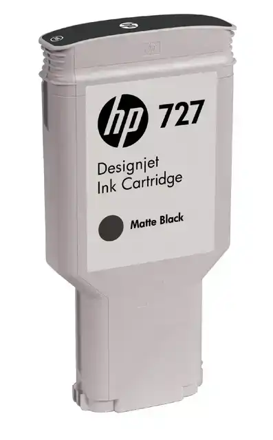 INKTCARTRIDGE HP C1Q12A 727 MAT ZWART