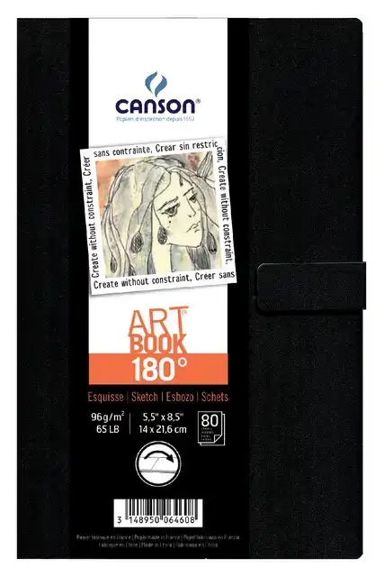 TEKENBOEK CANSON ART 140X216MM 180