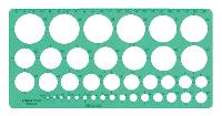 CIRKELSJABLOON LINEX 39CIR GRN