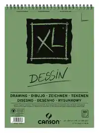 TEKENBLOK CANSON XL DESSIN A3 160GR 50V