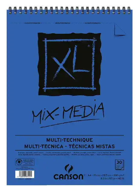 MIXED MEDIAPAPIER CANSON XL TEXTURED