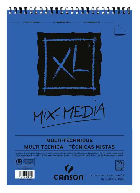 MIXED MEDIAPAPIER CANSON XL TEXTURED