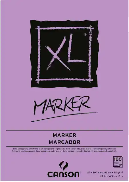 MARKERPAPIER CANSON XL MARKER 70GR A3