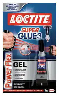 SECONDELIJM LOCTITE POWERFLEX GEL TUBE