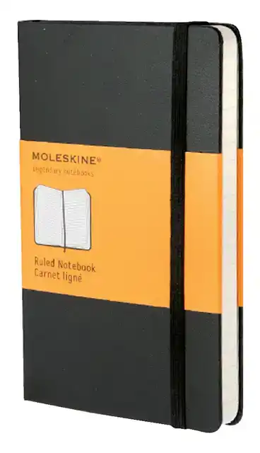 NOTITIEBOEK MOLESKINE POCKET 90X140