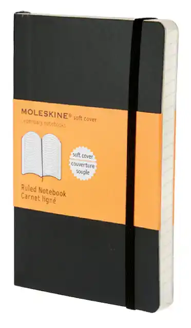 NOTITIEBOEK MOLESKINE POCKET 90X140MM