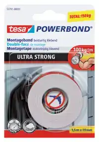 PLAKBAND TESA ULTRA STRONG DUBBELZ