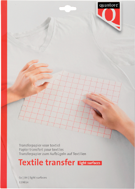 T-SHIRT TRANSFER QUANTORE LICHTE