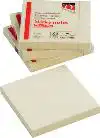 MEMOBLOK QUANTORE 76X76MM GEEL