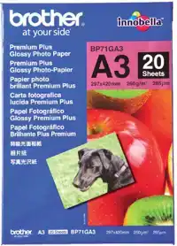 FOTOPAPIER BROTHER BP-71 A3 260GR GLANS