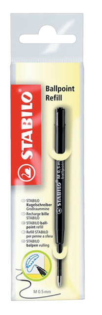 BALPENVULLING STABILO STANDAARD M ZWART