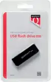 USB-STICK QUANTORE 64GB 2.0 ZWART