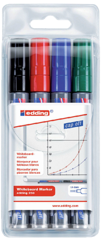 WHITEBOARDMARKER EDDING 250 ROND