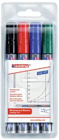 WHITEBOARDMARKER EDDING 250 ROND