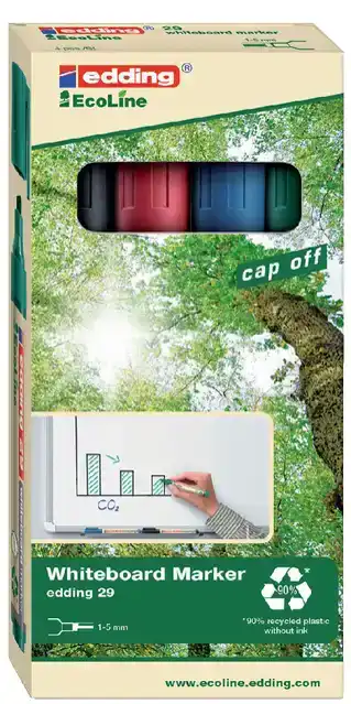 WHITEBOARDMARKER EDDING 29 ECO SCHUIN