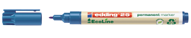 VILTSTIFT EDDING 25 ECO ROND 1MM BLAUW