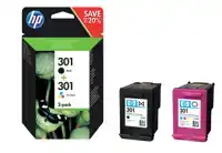 INKTCARTRIDGE HP N9J72AE 301 ZWART +