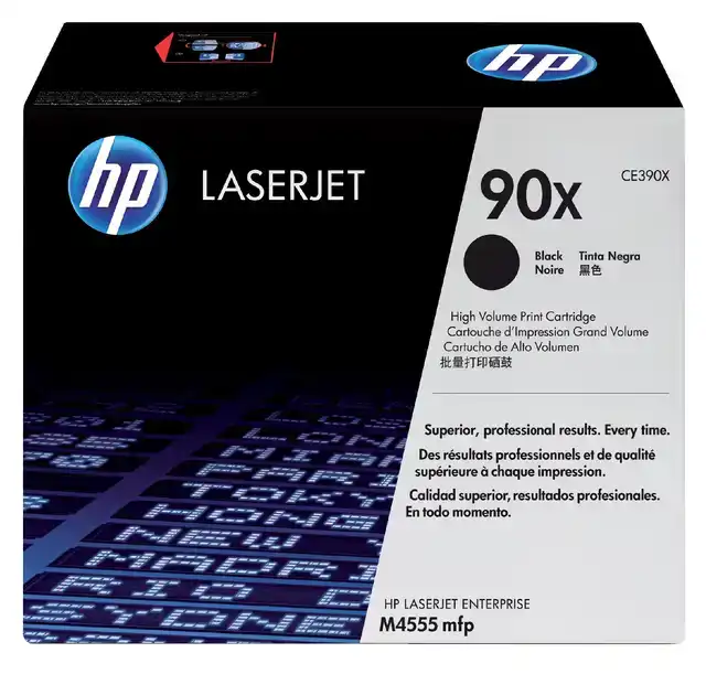TONERCARTRIDGE HP CE390X 90X ZWART