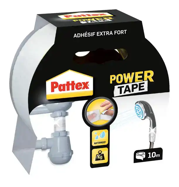 PLAKBAND PATTEX 50MMX10M POWER TAPE WIT