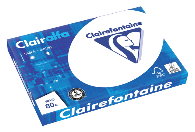 KOPIEERPAPIER CLAIREFONTAINE CLAIRALFA