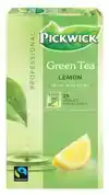 THEE PICKWICK FAIR TRADE GREEN LEMON