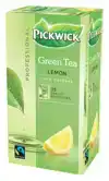 THEE PICKWICK FAIR TRADE GREEN LEMON
