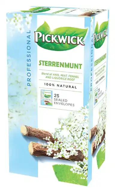 THEE PICKWICK STERRENMUNT 25X2GR MET