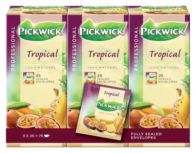 THEE PICKWICK TROPICAL 25X1.5GR MET