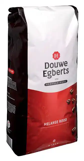 KOFFIE DOUWE EGBERTS BONEN MELANGE ROOD